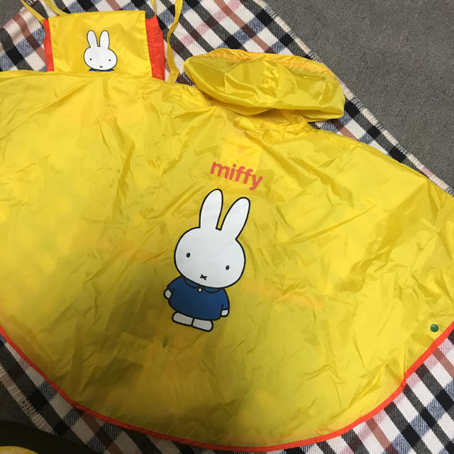 miffy  レインコート 100cm キッズ/ベビー/マタニティのこども用ファッション小物(レインコート)の商品写真