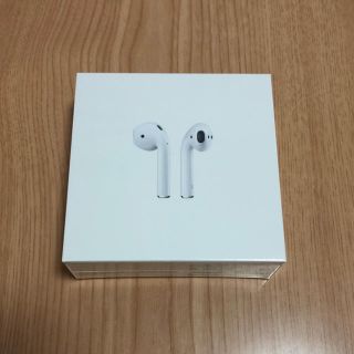 アップル(Apple)の新品未開封 Apple AirPods MMEF2J 即日発送(ヘッドフォン/イヤフォン)