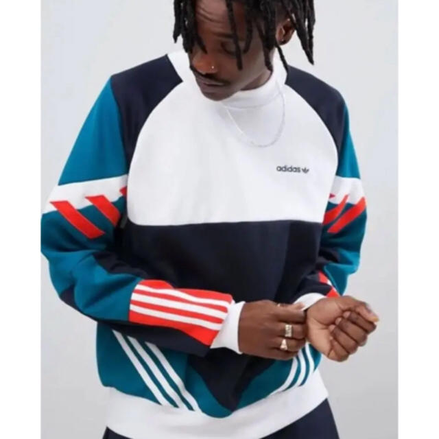 adidas(アディダス)のadidas nova chop shop crew スウェット 芸能人着用 メンズのトップス(スウェット)の商品写真