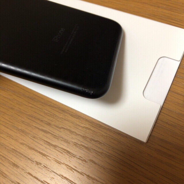 iPhone7 black 128GB SIMフリースマートフォン/携帯電話