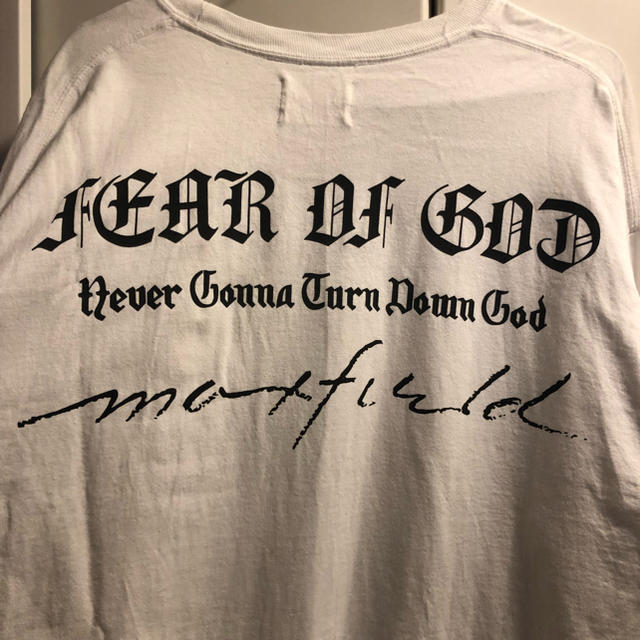 特別オファー FEAR Maxfield GOD OF Tシャツ/カットソー(七分/長袖)