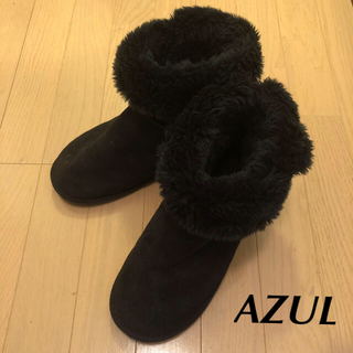 アズールバイマウジー(AZUL by moussy)のAZUL ボアブーツ(ブーツ)