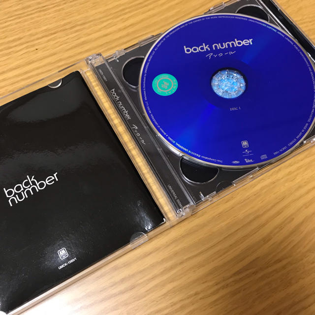 BACK NUMBER(バックナンバー)のbacknumber アンコール 2枚組 エンタメ/ホビーのCD(ポップス/ロック(邦楽))の商品写真