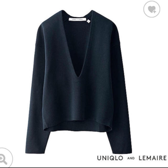 UNIQLO(ユニクロ)のUNIQLO×LEMAIRE♡ミラノリブVネックニット レディースのトップス(ニット/セーター)の商品写真