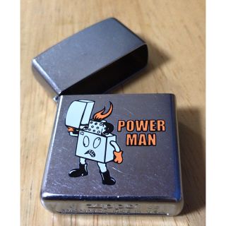 ジッポー(ZIPPO)のzippo   パワーマン     アウターのみ(タバコグッズ)