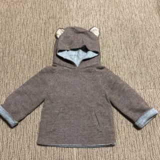 美品 waddler アルパカニット アニマルフーディー 3-4y