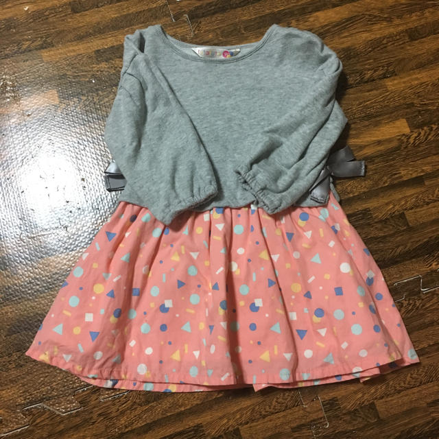 futafuta(フタフタ)のfutafuta  ワンピース 90 キッズ/ベビー/マタニティのキッズ服女の子用(90cm~)(ワンピース)の商品写真