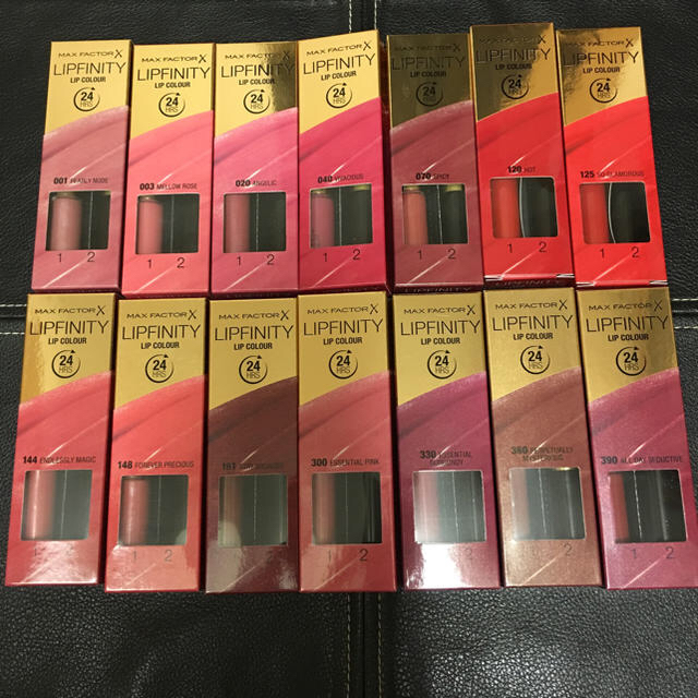 MAXFACTOR(マックスファクター)のMAX  FACTOR LIPFINITY 各種 まとめ買いがお得！ 説明必読！ コスメ/美容のベースメイク/化粧品(口紅)の商品写真