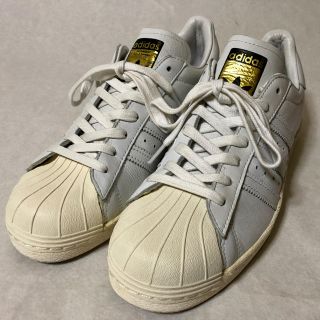 アディダス(adidas)のアディダス オリジナルス スーパースター 80s 金ベロ 白 26.5cm(スニーカー)