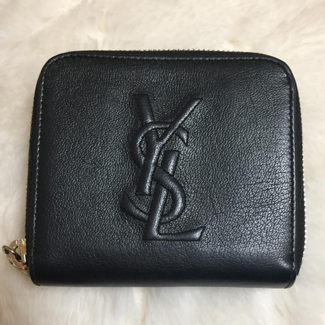 Yves Saint Laurent 二つ折り財布 ブラック♥︎2/6までお値下