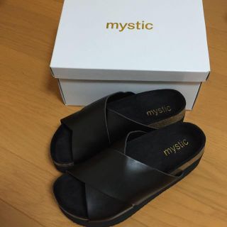 ミスティック(mystic)の新品 太クロスサンダル＊(サンダル)