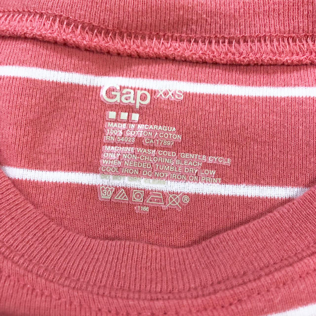 Gap ロンT xxs レディース レディースのトップス(Tシャツ(長袖/七分))の商品写真