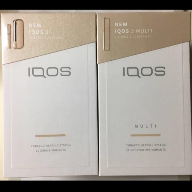 IQOS3＋IQOS3MULTI ブリリアントゴールドセット