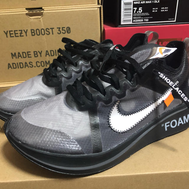 NIKE ZOOM FLY off-whiteメンズ