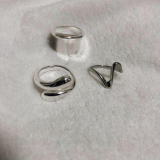 シルバーリング💍セット(リング(指輪))