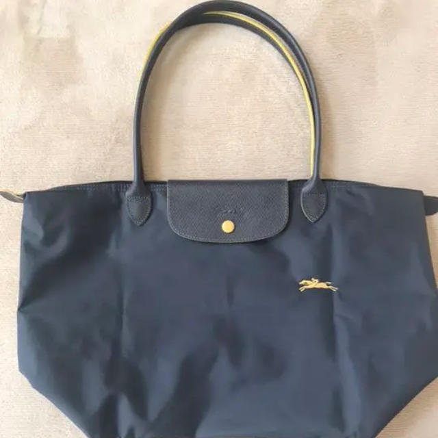 新品 LONGCHAMP ロンシャントートバッグ ガンメタル Lサイズ