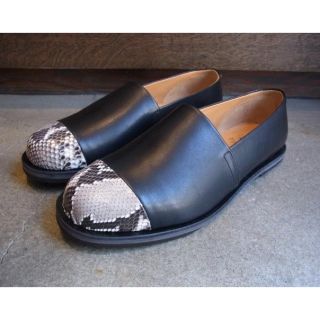 サンシー(SUNSEA)のJEO様専用 SUNSEA 14ss Python Slip On  (スリッポン/モカシン)