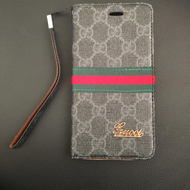 アイフォンケース ブランド | Gucci - GUCCI iPhone  6splus ケース 手帳型の通販 by あき's shop｜グッチならラクマ