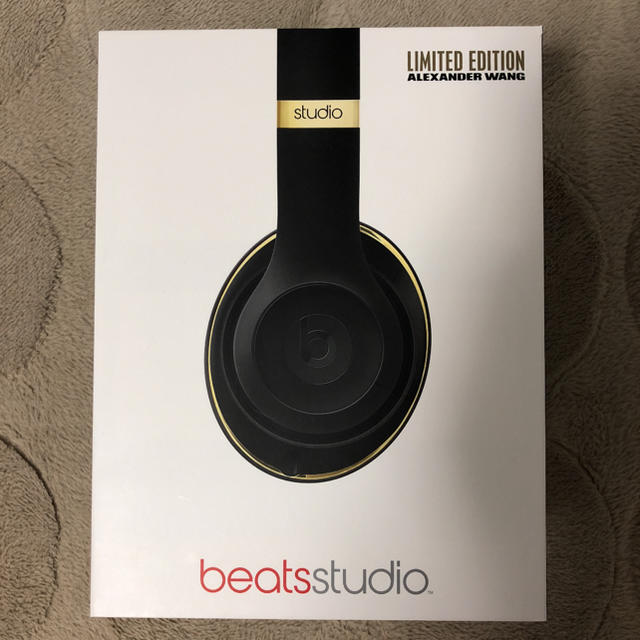 Beats by Dr Dre(ビーツバイドクタードレ)のbeats studio alexander wang ヘッドホン ブラック スマホ/家電/カメラのオーディオ機器(ヘッドフォン/イヤフォン)の商品写真