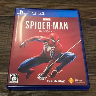 プレイステーション4(PlayStation4)の【美品】スパイダーマン PS4(家庭用ゲームソフト)