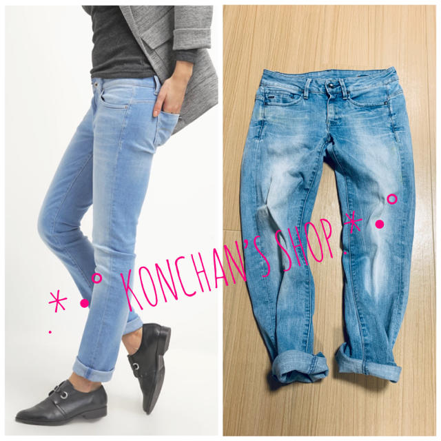 G-STAR RAW(ジースター)の❥❥G-STAR RAW MIDGE MID STRAIGHT 24インチ❥❥ レディースのパンツ(デニム/ジーンズ)の商品写真