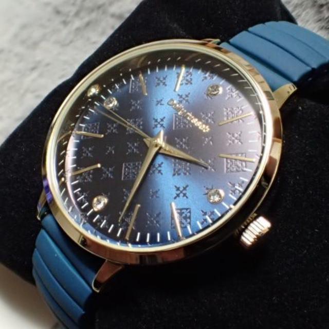 Russet(ラシット)のDaily russet ジャバラウォッチ 腕時計 ネイビーブルー【タグ付】 レディースのファッション小物(腕時計)の商品写真