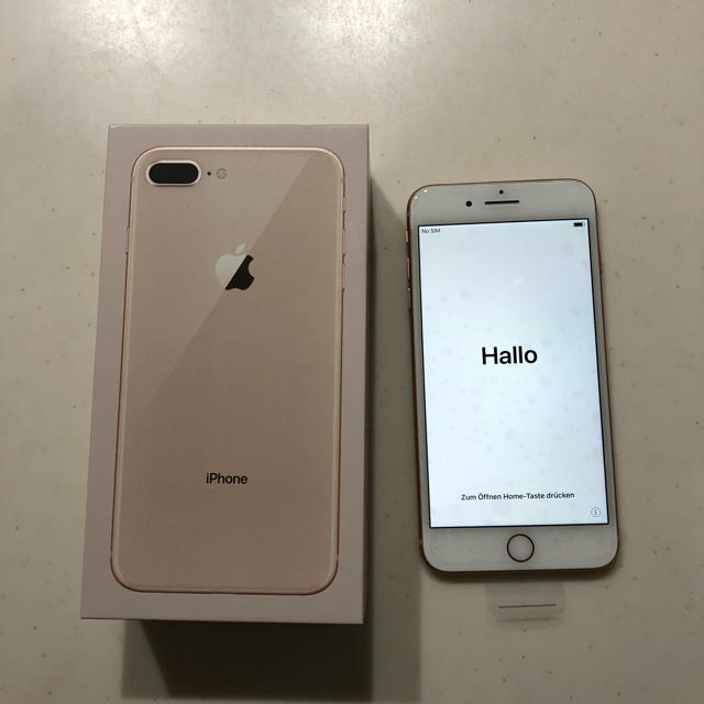 正規通販 - iPhone iPhone8 SIMフリー ピンクゴールド Plus