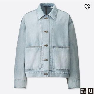 ユニクロ(UNIQLO)のUNIQLO U デニムジャケット Sサイズ(Gジャン/デニムジャケット)