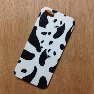 iPhone5/5s パンダ カモフラ(モバイルケース/カバー)