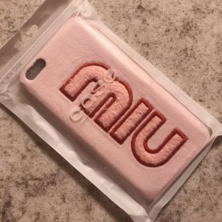 ミュウミュウ(miumiu)の限定値下げ❤︎miu iPhone case(iPhoneケース)