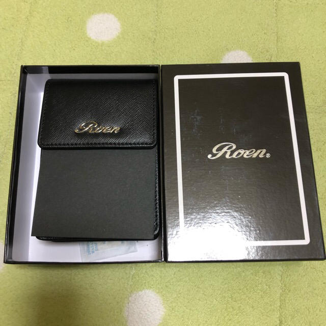 Roen(ロエン)の新品、未使用 ROEN ロエン シガレットケース ブラック メンズのファッション小物(タバコグッズ)の商品写真