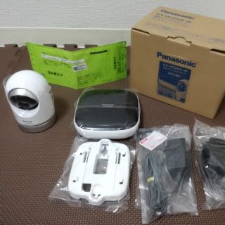 パナソニック(Panasonic)のパナソニック ネットワークカメラ 　屋内スイングカメラ　 KX-HC600K-W(防犯カメラ)