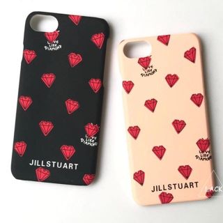 ジルスチュアート(JILLSTUART)のジルスチュアートロゴ入り ダイヤハートが可愛い♡  iPhone Xsケース(iPhoneケース)