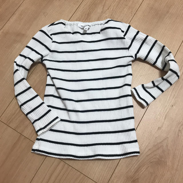 GLOBAL WORK(グローバルワーク)のグローバルワークボーダーロンT キッズ/ベビー/マタニティのキッズ服女の子用(90cm~)(Tシャツ/カットソー)の商品写真