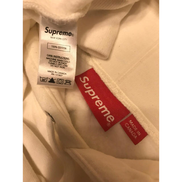 Supreme Corner Label Hooded