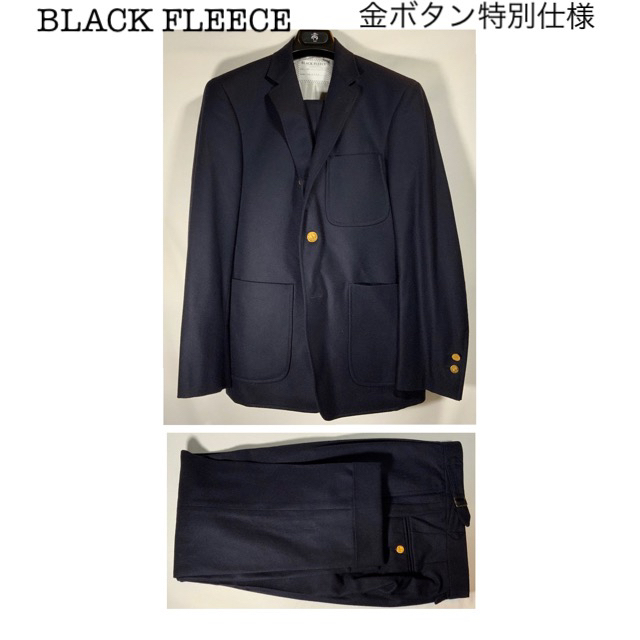 ????未使用????BLACK FLEECE テーラードスーツ ネイビー BB1メンズ