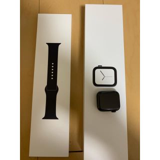 アップルウォッチ(Apple Watch)のアップルウォッチ シリーズ4 ステンレス ブラック 40mm(腕時計(デジタル))