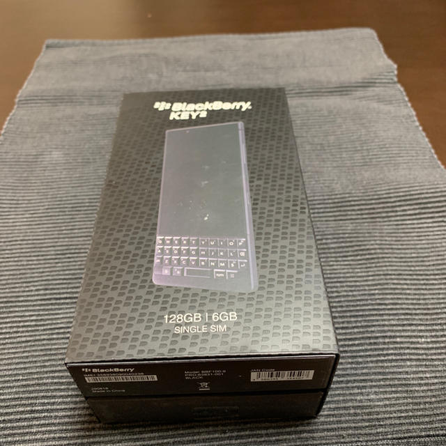 ANDROID - BlackBerry KEY2 Black 128GB【新品未開封】