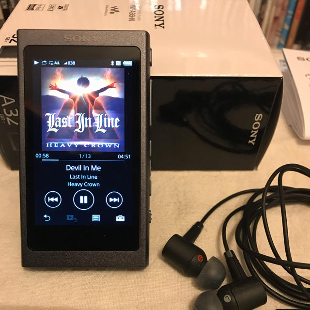 Sony WALKMAN NW-A36NH   32GB チャコールブラック