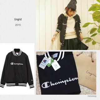 アングリッド(Ungrid)のchampion スナップブルゾン(ブルゾン)