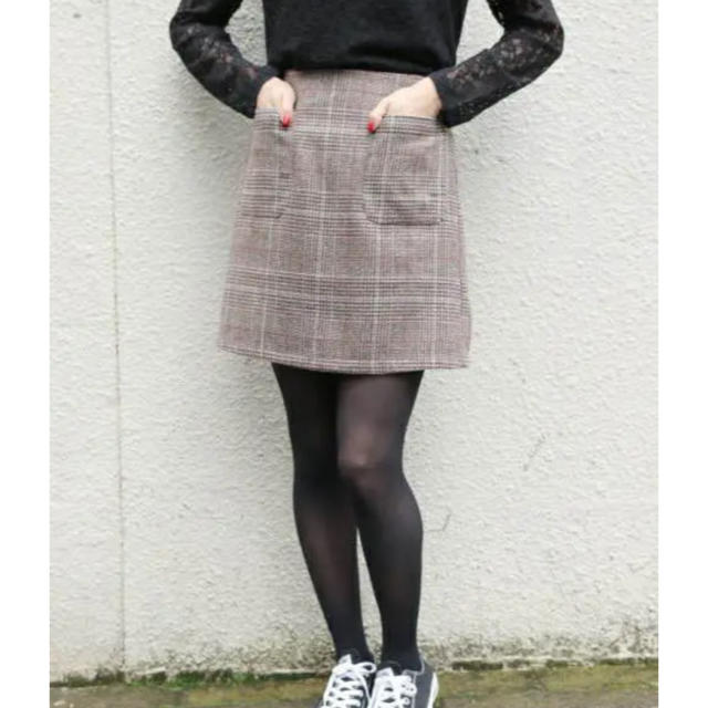 PAGEBOY(ページボーイ)のページボーイ♡グレンチェックスカート レディースのスカート(ひざ丈スカート)の商品写真