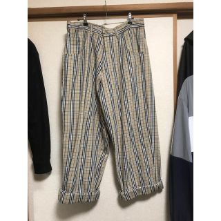 BURBERRY - Burberry バーバリー ノヴァチェックワイドパンツの通販 by