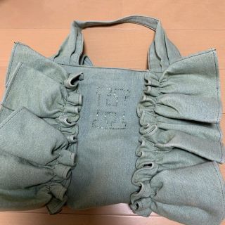 【専用】HELOYSE 未使用 フリル秋カラー バタフライショルダーバッグ