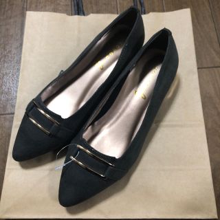 ゴージ(GORGE)のGORGE ダークグレー パンプス 新品(ハイヒール/パンプス)