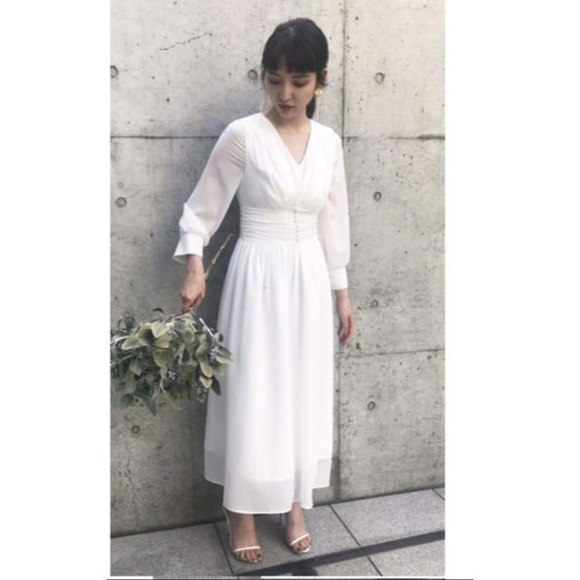 kaene ウェディングドレス 二次会 結婚式 レディースのワンピース(ロングワンピース/マキシワンピース)の商品写真