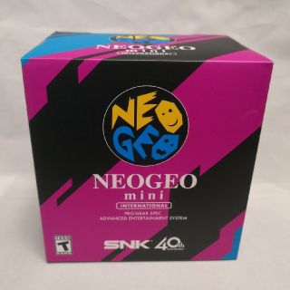 ネオジオ(NEOGEO)のNEOGEO mini （ネオジオ ミニ）インターナショナル版
(家庭用ゲーム機本体)