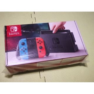 ニンテンドースイッチ(Nintendo Switch)の三台　Nintendo Switch  ネオンブルー/(R) ネオンレッド(家庭用ゲーム機本体)