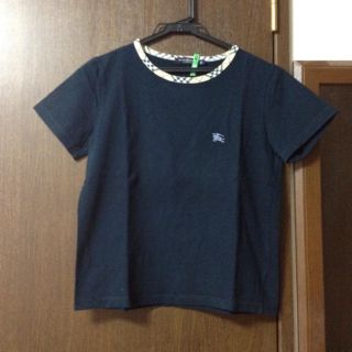 バーバリー(BURBERRY)のバーバリー♡紺色Tシャツ(Tシャツ(半袖/袖なし))