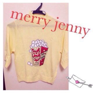 メリージェニー(merry jenny)のpopcornトップス💛(カットソー(長袖/七分))