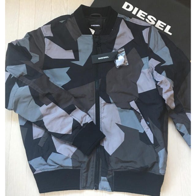 DIESEL J-LAGASH ヴィンテージ 加工 MA-1 ジャケット L